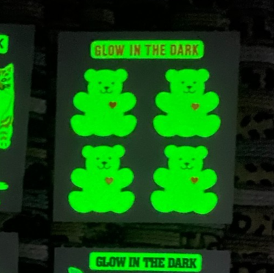Vintage Sandylion Sticker Mods: Sparkle,Prismatic, Glow in the