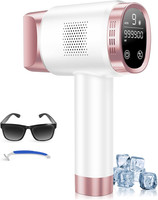 IPL Laser Hair Removal Device for Women Men, Painless Ice-Cooling Hair Remover M