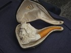 Vintage Rare Unsmoked Meerschaum With Case — photo 3