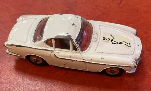 Corgi Toys #258 Volvo P1800 Saint's Car - Original Vintage (ref4)