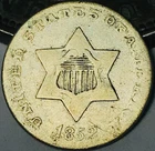 1852-P Three Cent Silver — photo from another recent sale