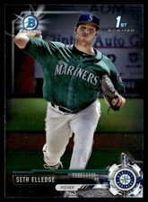 2017 Bowman Draft Chrome Seth Elledge Seattle Mariners #BDC-3