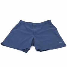 Sea Waves Mens Shorts Swim Trunks High Waist Hawaii Vintage 80s Size 38 L