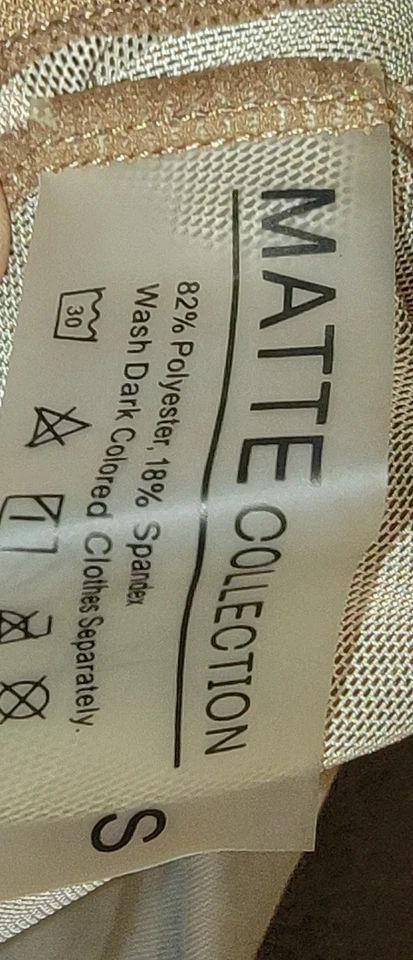 Vestido de encubrimiento ceñido al cuerpo transparente de malla geométrica marrón talla S de colección mate para mujer Foto 4 de 4