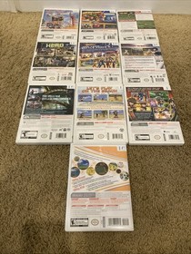 Wii Bundle Console with Games, Controllers, & Accessories - Tested!