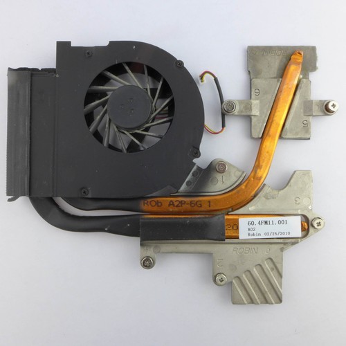 ORIGINAL Packard Bell TJ71 CPU GPU Kühler Lüfter 60.4FM11.001 heatsink fan ✅