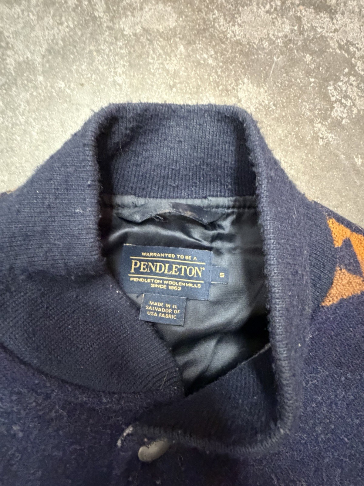 Pendleton Men's Geometric Bomber Jacket Button Fr… - image 2