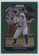 2021 Panini Prizm Tier II Green Prizm Jose Altuve #179 14je