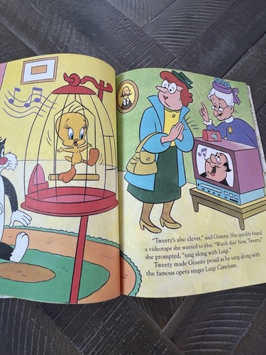 Little Golden Book #110-78 Tweety und Sylvester in Birds of a Feather 1992 "A" - Bild 6 von 10