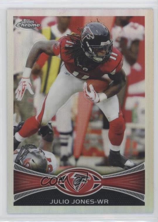 2012 Topps Chrome Refractor Julio Jones #217 k5j