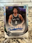 2025-26 Bowman Chrome Dylan Harper Autograph RC Rookie Refractor /499 Spurs