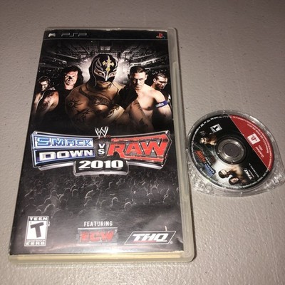 WWE Smackdown VS Raw 2010 Sony PSP Video Game & Case Luchador Variant Cover