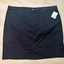 Womens size 22 stretch black pencil skirt new with tags