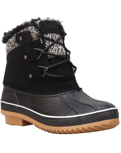 Khombu MASON Black Hybrid Boots Men’s Size 8 S0056.05 Khombu MASON Black Hybrid Boots Men main image 3