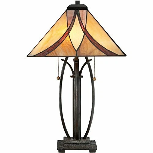 Quoizel TF1180TVA 2-Light Asheville Table Lamp in Valiant Bronze - Picture 6 of 10