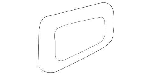 Marco de manija para Volvo (P/N 39824845)
