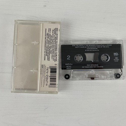 He Thinks He's Ray Stevens By Ray Stevens Cassette 1984 MCA - Imagen 2 de 2