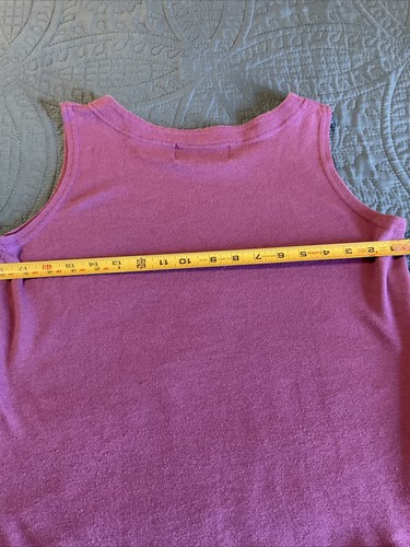 Vintage Mili Designs Pruple Crop Tank Top Womens Purple Medium - Picture 18 of 20