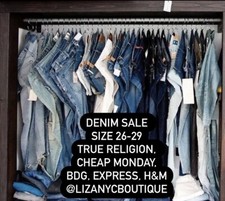 Women's High / Mid Waisted Denim Jeans size 26-29