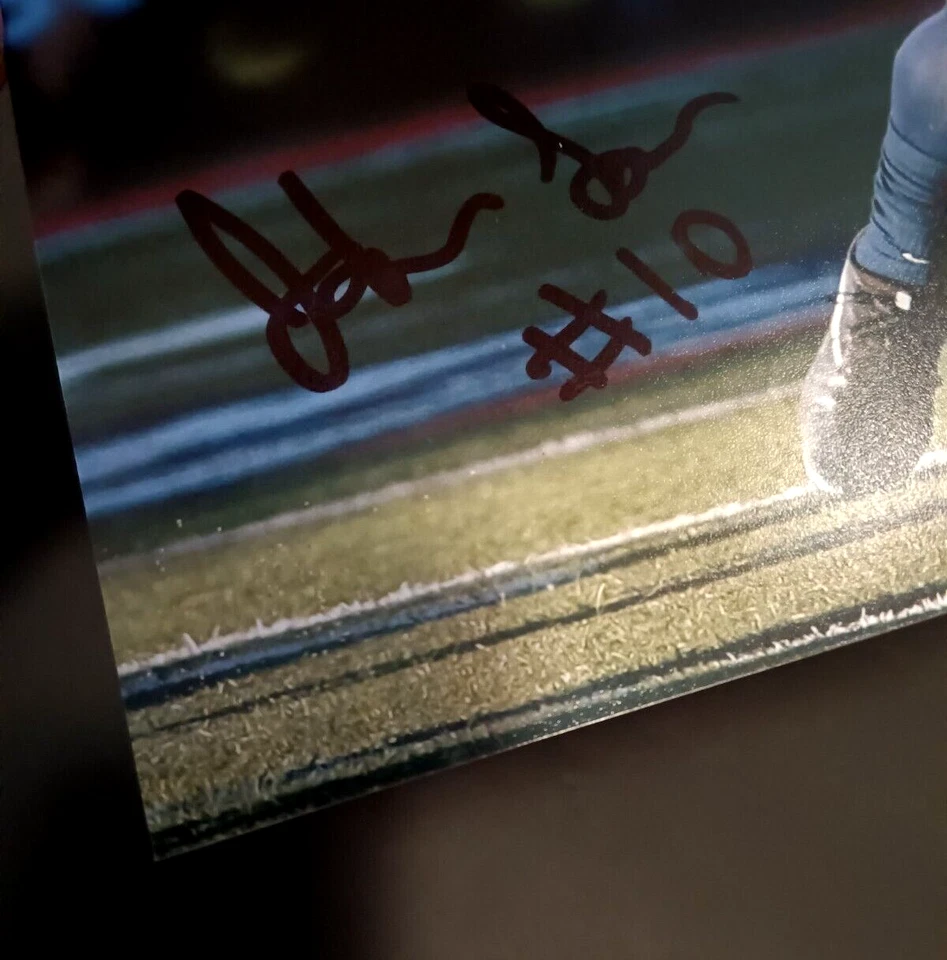 JORDAN LOVE Utah State Aggies SIGNED 8X10 Photo PSA/DNA PACKERS b - Image 2 of 2