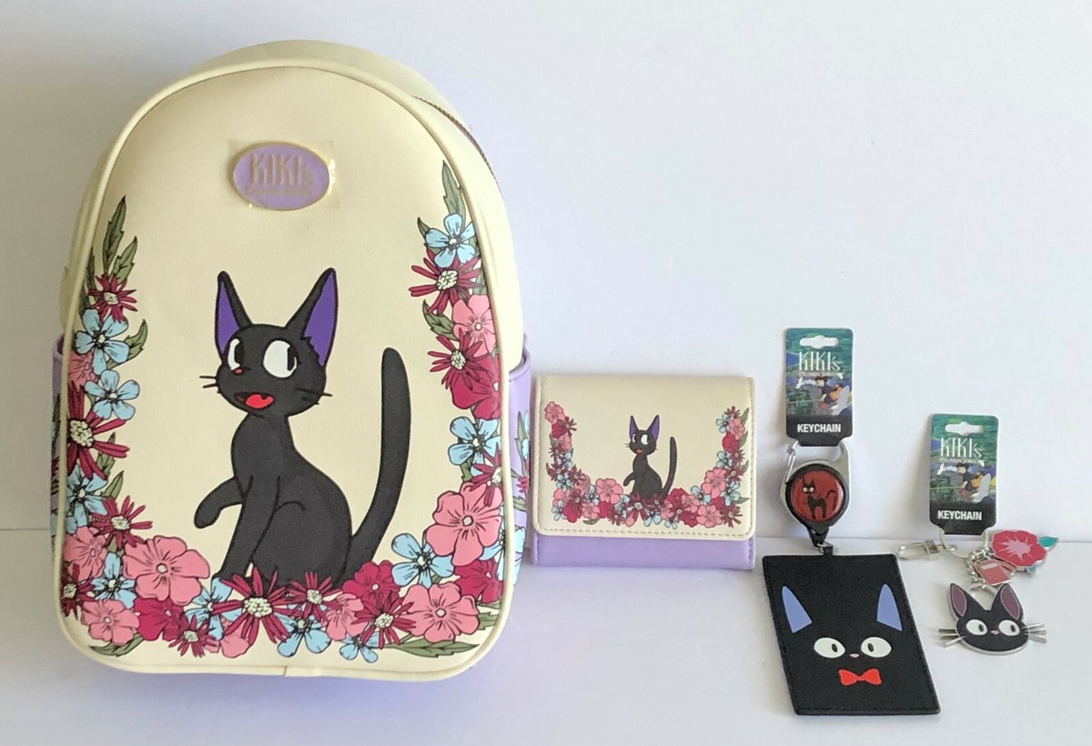 Her Universe Studio Ghibli Kiki\'s Delivery Service Jiji Sakura Mini Backpack Our Universe Studio Ghibli Kiki main image 3