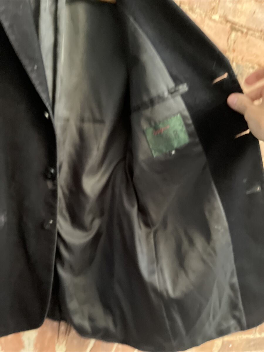 Vintage Yohji Yamamoto D'Urban AAR Men's Jacket, Black Vintage Yohji Yamamoto D'Urban AAR Men's Jacket, Black