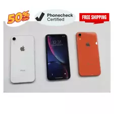 Apple iPhone XR 64GB iOS LTE 4G Unlocked Verizon TMobile 4G Face ID (VoLTE)