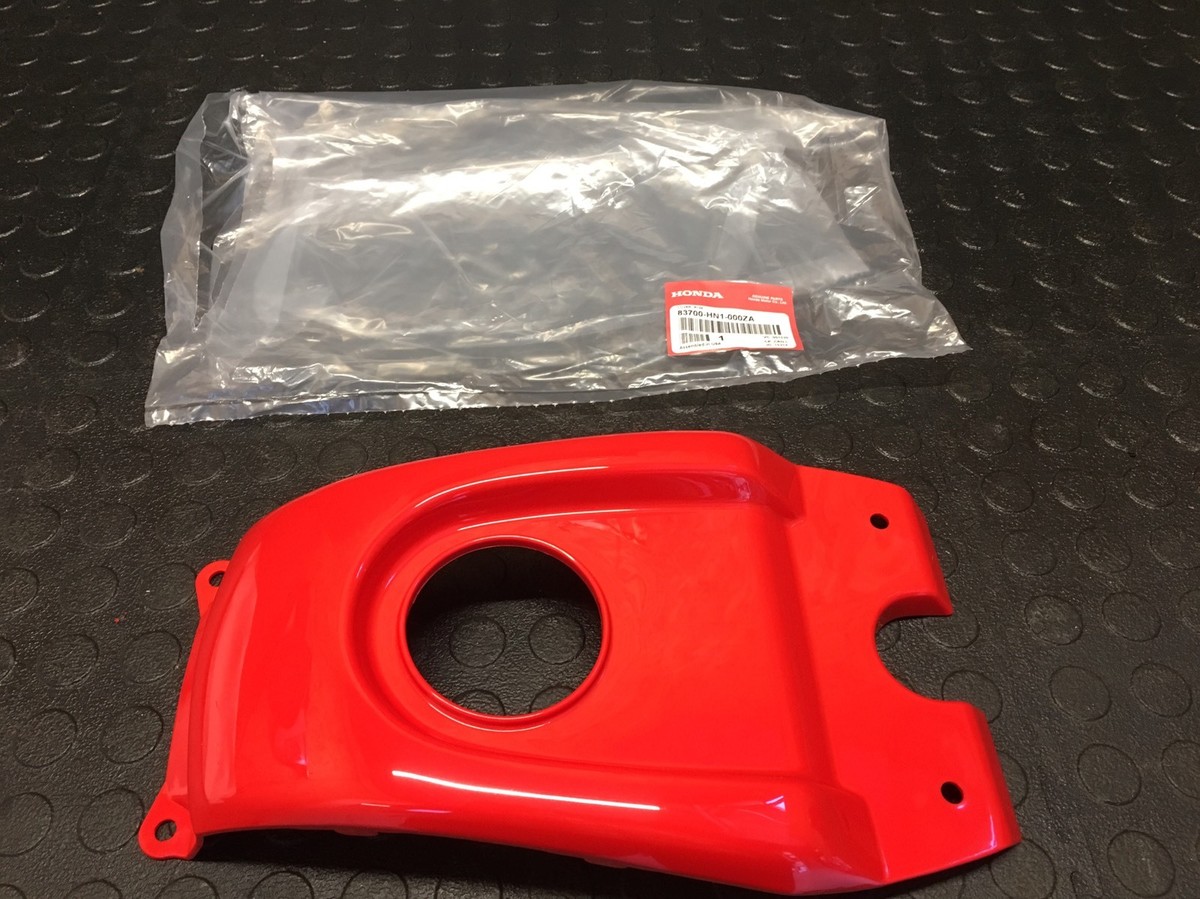 99-07 HONDA 400EX OEM GAS TANK COVER RED PLASTIC TRX 400EX 🔥FAST