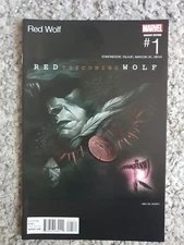RED WOLF The Coming (2015) #1 Variant Edition- Edmondson, Talajic, Marzan