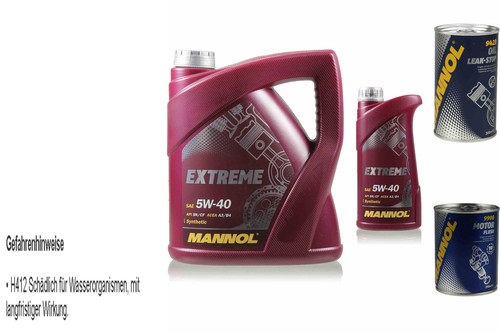 BOSCH FILTRO OLIO motore 11L mannol Elite 5W-40 per Renault Opel Trafic