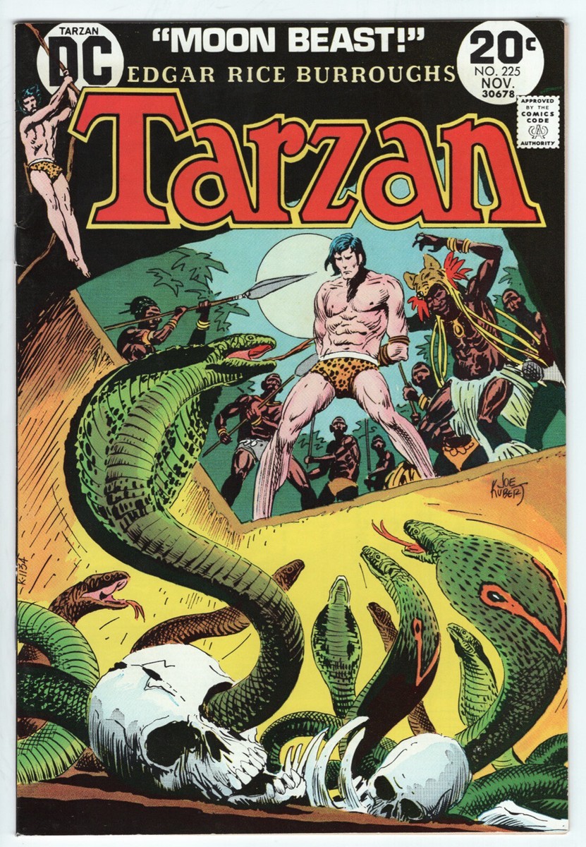 TARZAN #225 - 6.5 - WP - Kubert | eBay