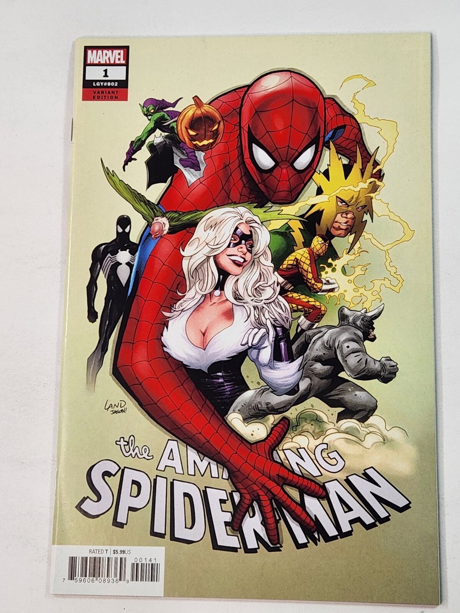 Amazing Spider-Man 1 Greg Land Variant 1st App Kindred Marvel