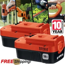 2-Pack 18V for Black and Decker HPB18 18 Volt 4.5Ah Battery HPB18-OPE 244760-00