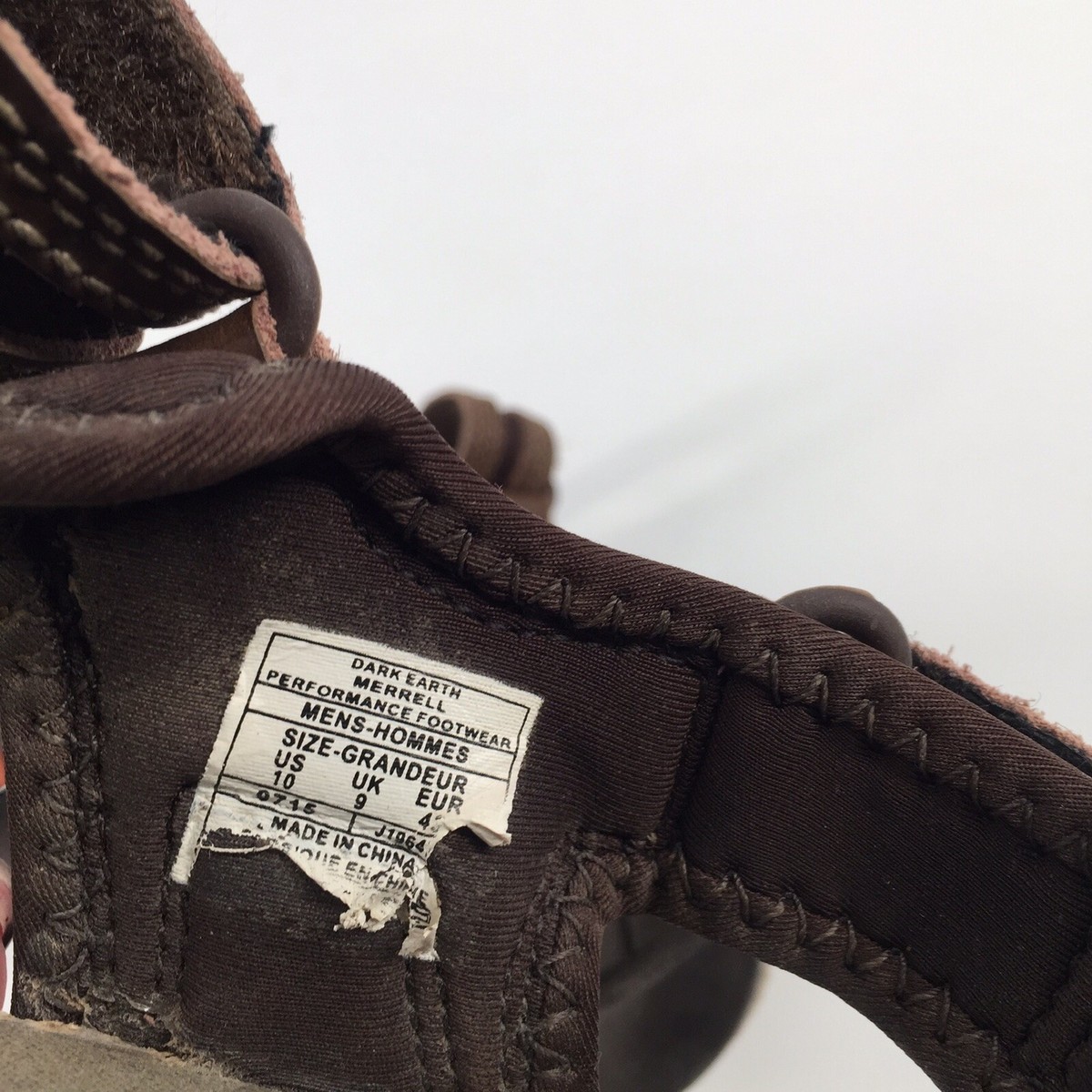 Merrell Dark Earth Outdoor Hiking Sandals 10 Mens Dark Brown Camping Comfort Merrell Maipo Explorer Sieve – Water-Ready Trail Shoes – Fit  main image 3