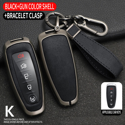 Remote Key Fob Cover Case Silicone For 2011-2019 Ford Edge Explorer Escape Focus - Foto 6