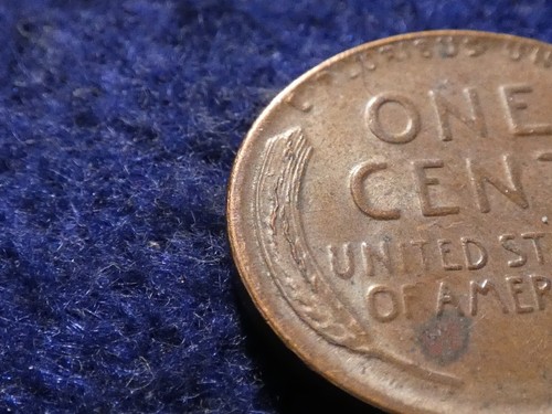 1954-P Lincoln Wheat Cent Reverse Die Cracks #2092 - Picture 5 of 16