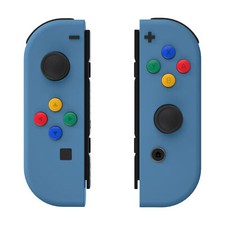 Custom Airforce Blue Shell w/ Buttons for Nintendo JoyCon  Switch OLED Joy con