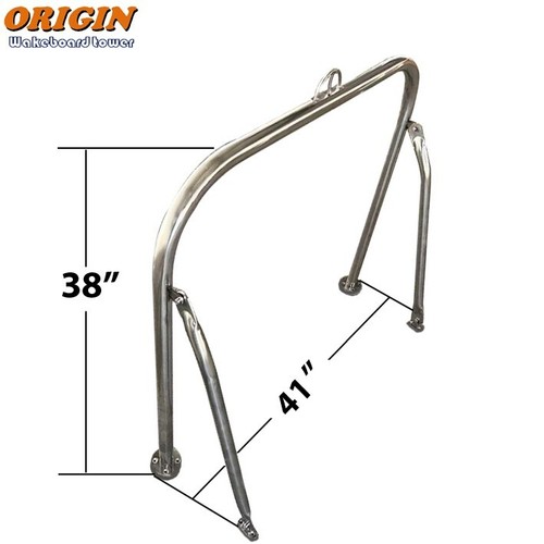 Origin 304 Stainless Ski Tow Bar for Pontoon Boats Universal Ski Tow