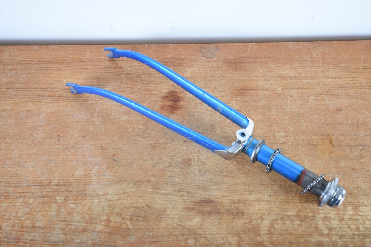 Vintage Rare Retro Schwinn Stingray Fork Original Paint Blue 20