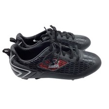 Starter Kids Soccer Cleats Black Red Size 2 L...
