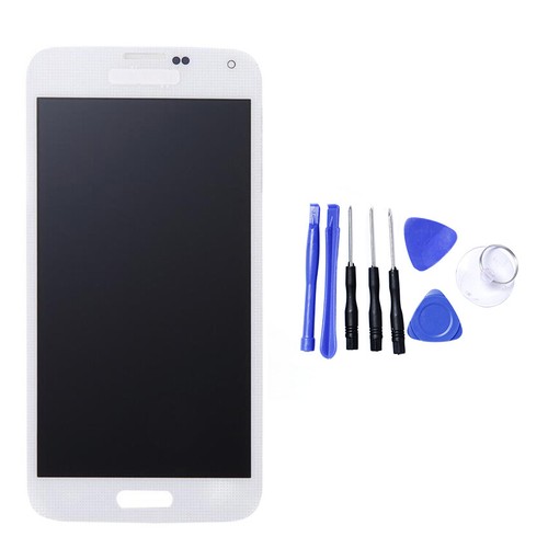 LCD Touch Screen Digitizer Display for Samsung Galaxy S5 I9600 SM-G900 A+ - Photo 12 sur 12