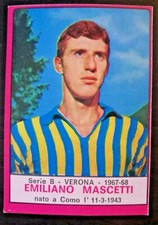 FIGURINE PANINI CALCIATORI 1967/68 - EMILIANO MASCETTI - NEW