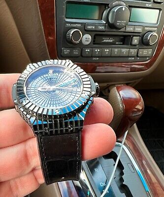 Hav fisk forbrydelse Hublot Big Bang Black Caviar Wristwatch 346.CX.1800.RX Ceramic Titanium 41MM | eBay Hav fisk forbrydelse Hublot Big Bang Black Caviar Wristwatch 346.CX.1800.RX Ceramic Titanium 41MM | eBay