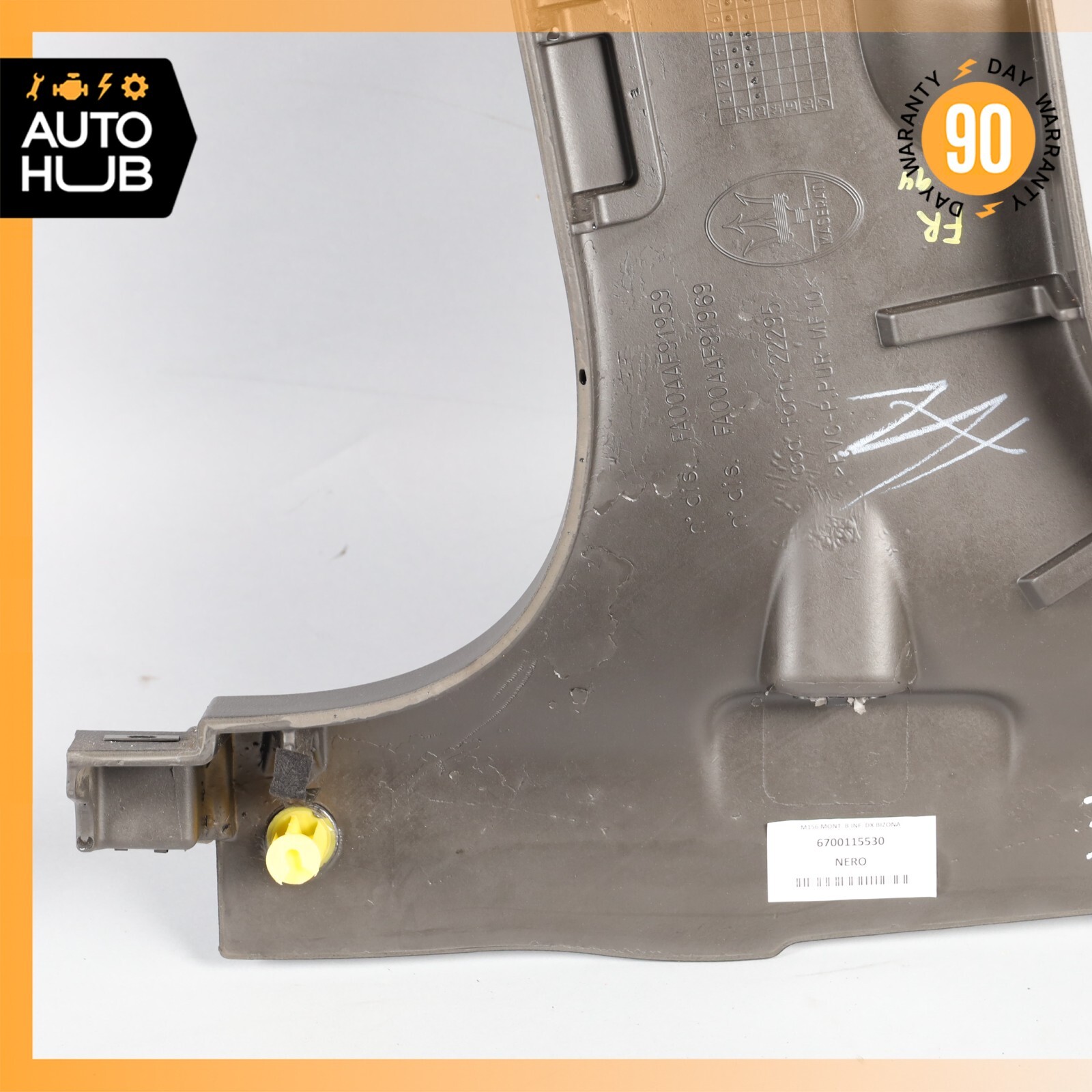 14-22 Maserati Quattroporte M156 Right Side Lower B-Pillar Cover Trim OEM 69k