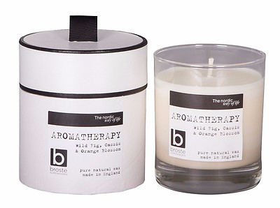 Duftkerze Soja Raps Wild Fig Cassis Orange Blossom Aromatherapy  Vegan Geschenk
