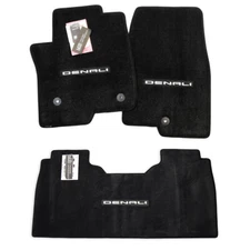 GMC Sierra Denali Floor Mats Crew Cab 2500 3500 w/ Carpeted Storage 32oz InStock