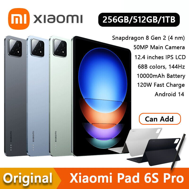 Xiaomi Pad 6S Pro 12.4 Tablet PC 12.4 Xiaomi Pad 6S Pro 12.4 Tablet PC 12.4