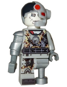 cyborg minifigure