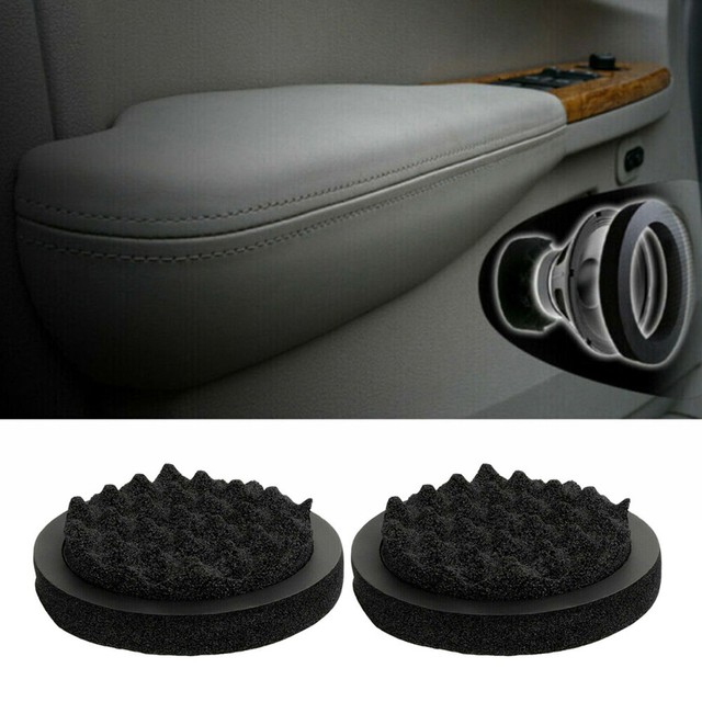 2pcs Universal 6.5inch Car Door Speaker Adapter Ring Woofer Foam Pad