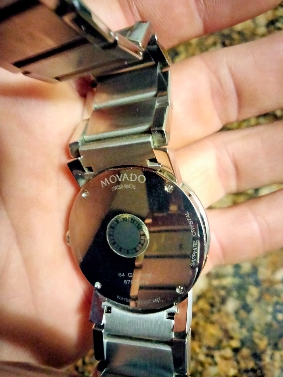 Movado Sapphire 0606093 Men